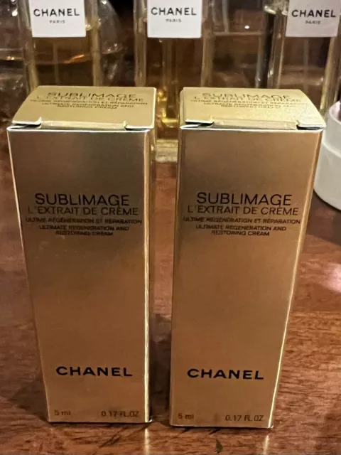 2 X .17 oz Mini Jars Chanel Sublimage La Creme TEXTURE SUPREME FRESH 5704  Auth ! $65.13 - PicClick AU
