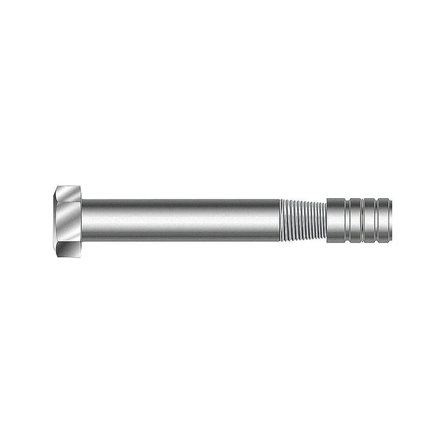 MKT FASTENING 3441000 Taper Bolt w/Nut,5/8x4 1/2 In,Pk25