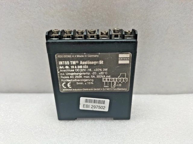 Protecteur Moteur Kriwan Int69Tm 19A 240 S22