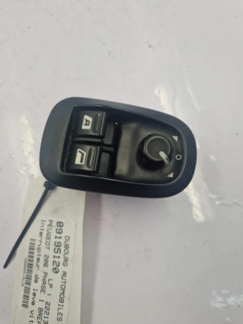 Interrupteur De Lève-vitre Gauche Ou Droit Pour Peugeot 206, Neuf D'origine NTY