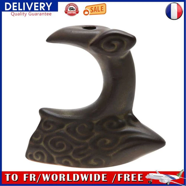Incense Burner Ceramic Backflow Incense Cone Tower Decor (Chasing Moon)
