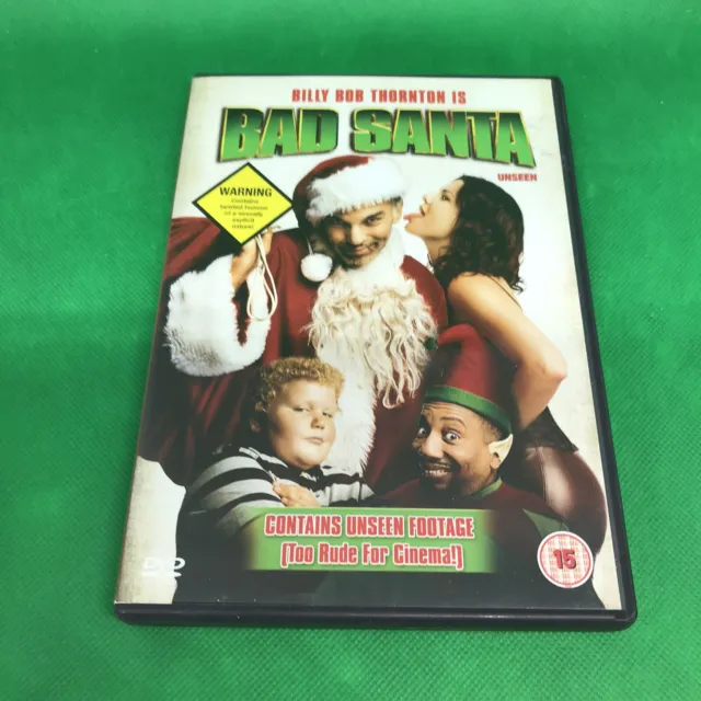 Bad Santa DVD (2005) Billy Bob Thornton, Zwigoff (DIR) cert 15  Xmas Christmas