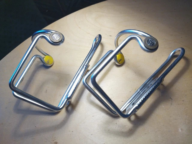 Porte-bidon Double pour Selle de vélo, Silver, Taille Unique[526