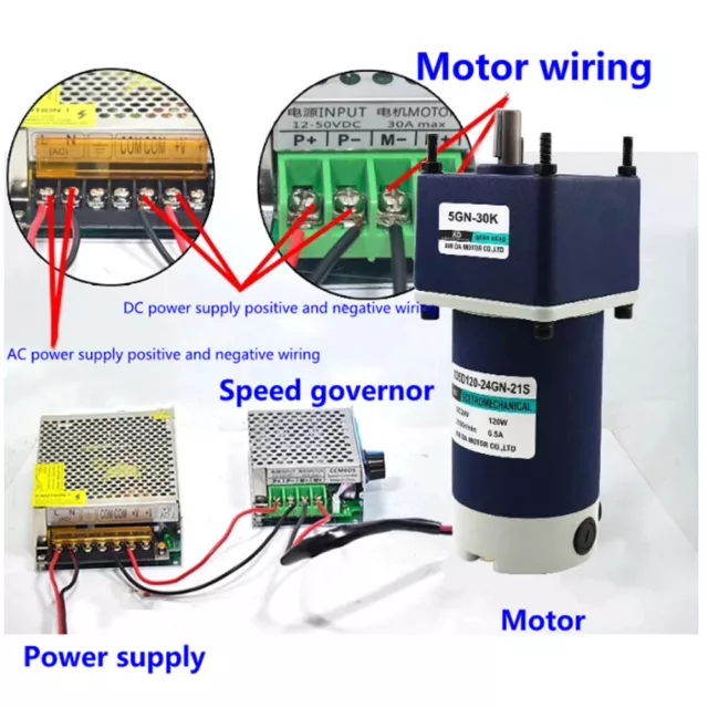 RV WORM GEAR gearbox 120w 12 24v Worm Gear Reducer RV Motor DC12V/24V