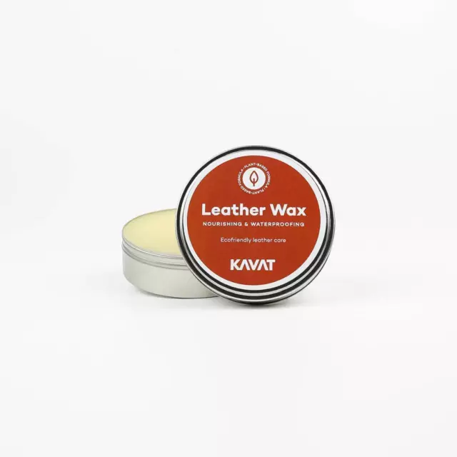 Kavat leather wax farbneutral Schuhwachs Lederpflege Imprägnierung eco