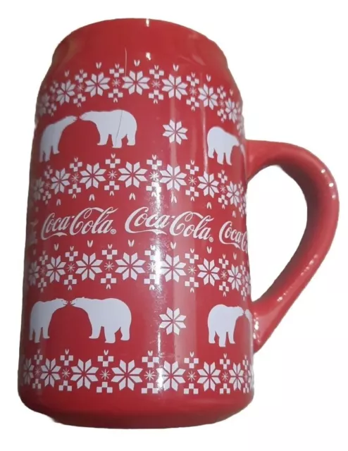 Coca-Cola Can Shaped Christmas Theamed Ceramic Mug Novelty Christmas Gift