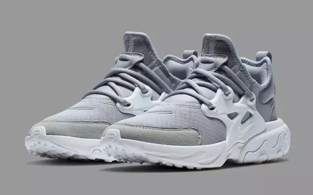 NIKE REACT PRESTO Gs Youth Size Uk 5.5 Eur 38.5 Bq4002 002 Grey White 58.49 PicClick UK