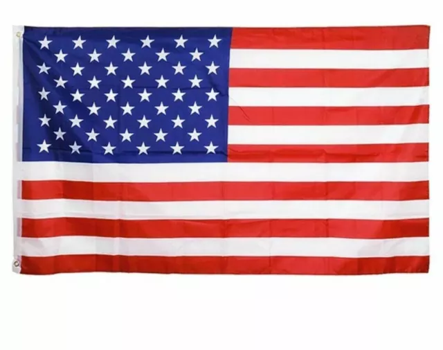 USA AMERICAN STARS STRIPES AMERICA NATIONAL 5 x 3FT FAN SUPPORTER FLAG 4th July