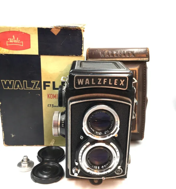 [Parts] WALZFLEX lIIa TLR 6x6 120 Medium Format Film Camera [FROZEN FOCUS] Japan