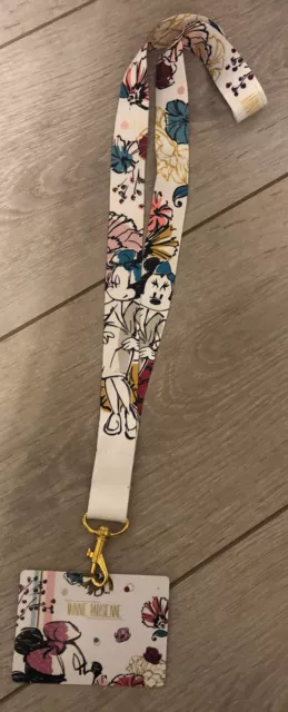 Disneyland Paris Lanière / LANYARD / Gurt / Correa / Cinghia MINNIE PARISIENNE