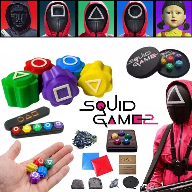 Squid Game Set Giochi Coreani – Gonggi, Paeng-y, Jebi Kicks, Brettspiel Per Famiglie