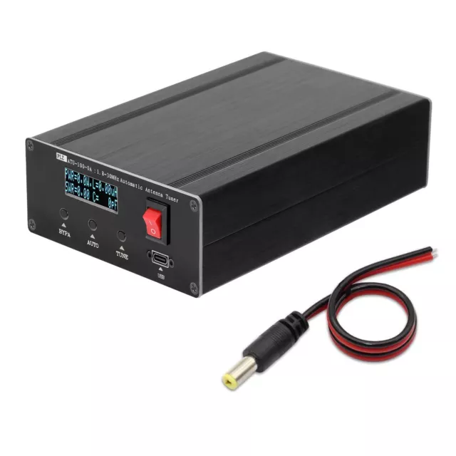 ATU100 1.8-30Mhz Automatic Shortwave  Tuner with 0.91inch OLED W2Q8