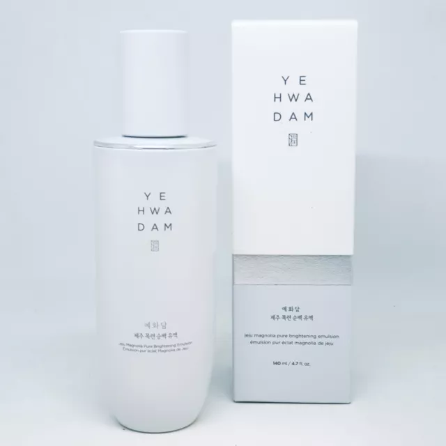 YEHWADAM Jeju Magnolia Pure Brightening Emulsion 140ml Whitening Smooth K-Beauty