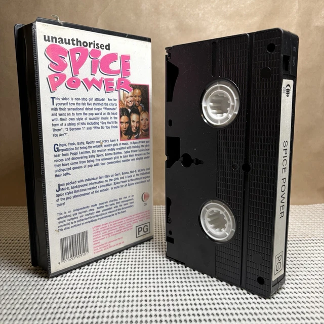 Pal Sticker SPICE POWER – VHS – Music – PAL – PG – 1997 – CEL $15.00 - PicClick AU