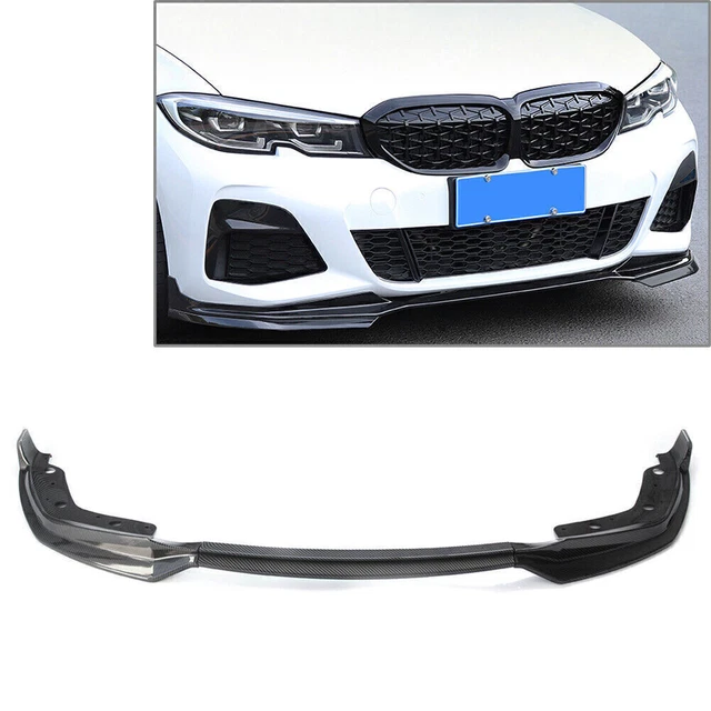 Kohlefaser Spoiler Lippe Frontspoiler Stoßstange für BMW G20 G28 2019-2020