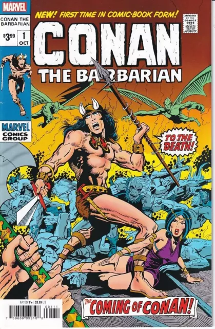44062: Marvel Comics CONAN THE BARBARIAN #1 NM Grade