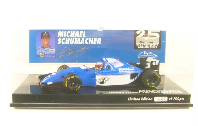 Ligier Renault JS39B Test Estoril Formula 1 1994 (Michael Schumacher) 1:43