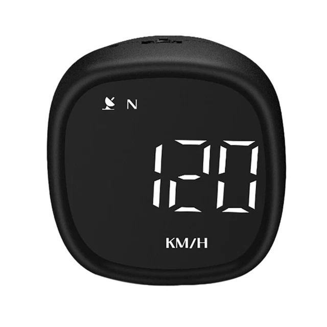 Head Display Car Hud GPS Speedometer Mileage Digital Speed Alarm Ca E7A2