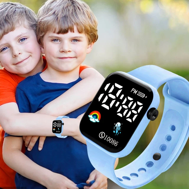 FASHIONABLE SILICONE STRAP Electronic Watch Trendy Functional