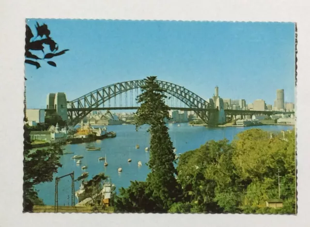 N-152 Harbour Bridge And City, Sydney, N.s.w Postcard,John Sands Pty Ltd