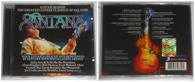 SANTANA GUITAR HEAVEN The Greatest Guitar Classics Of Time Cd 2010 ...