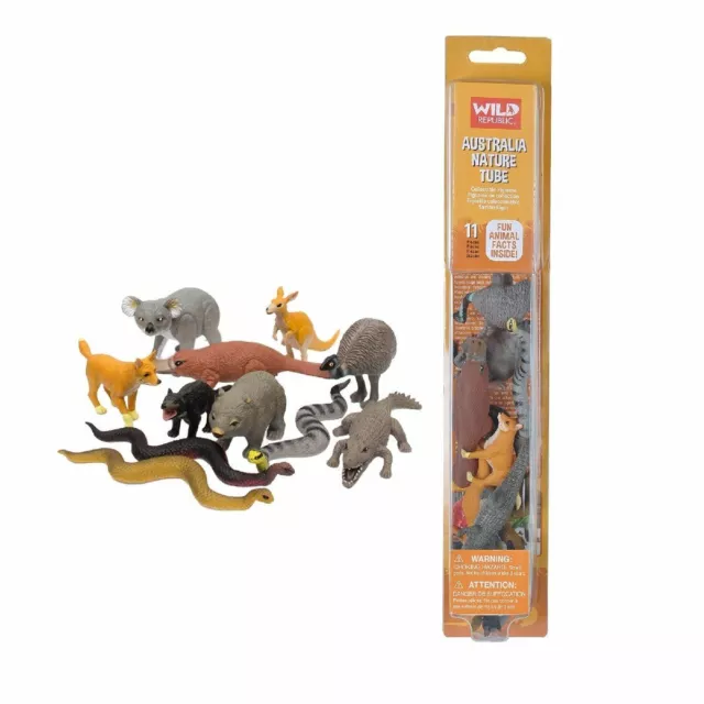 Wild Republic Nature Tube Australian Collection Educational Animal Figurine