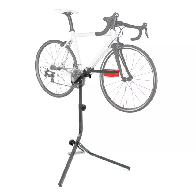 Pied d'atelier vélo - 1080 - 1900 mm - pliable - jusqu'à 25 kg - 4 pieds