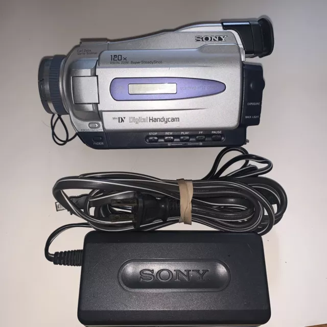 Sony Handycam DCR-TRV18 Mini DV Camcorder Play Video Transfer **PLAYBACK ONLY**