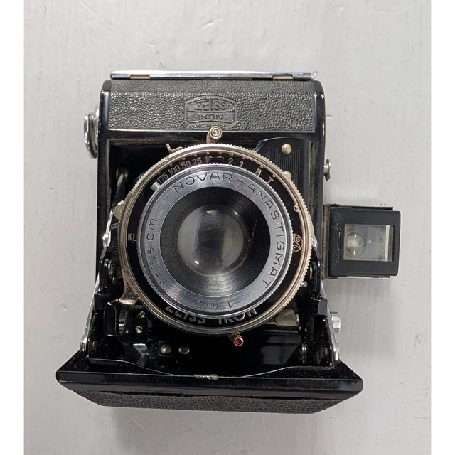 Appareil Photo Argentique Zeiss Ikon 35 Mm Vintage - Avec étui D'origine - Allemagne