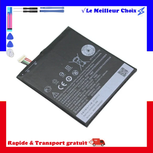 Coque + Batterie 2800mAh Pour DOPOD 838, HTC Wizard 100, Wizard 110