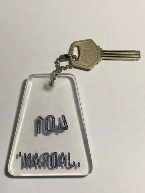 "Hotel Jadran" Motel Room Key Fob with Key Croatia #401 3