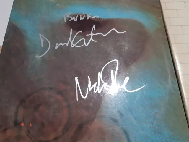 PINK FLOYD autograph lp vinyl MEDDLE signed live ticket concert GILMOUR & MASON