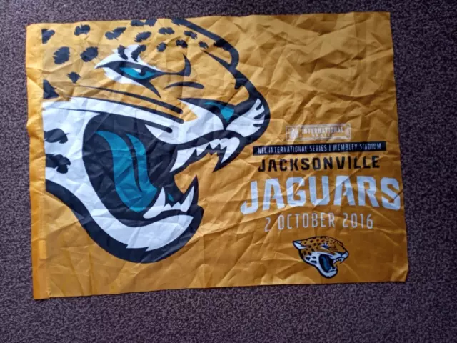 Jacksonville Jaguars Flag NFL International Series Wembley Stadium 2 October 16