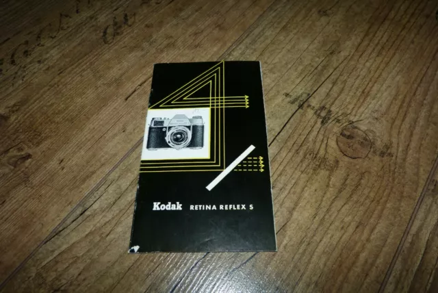 Kodak Retina Reflex S + Zubehör Kamera Prospekt/Broschure