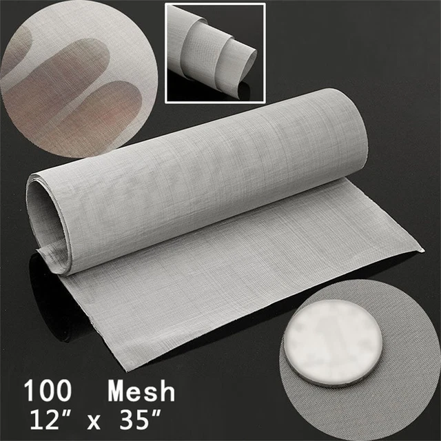 Filtre Fil tiss?? Acier inoxydable ??cran en toile Feuille Durable Nouveau