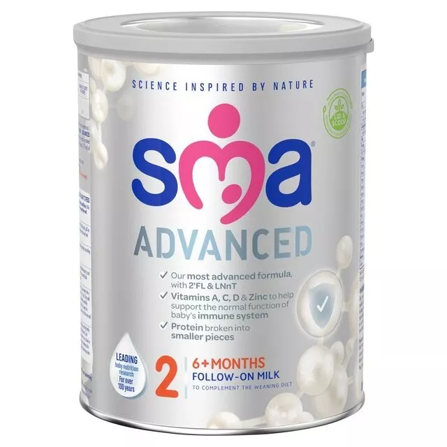 SMA Advanced Follow-On-Baby Milk Formula 6 Months+ 800g