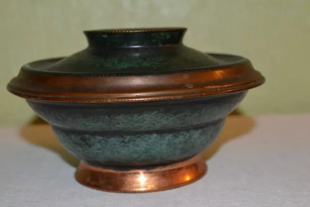 Copper pot with lid A.N OPPENHEIM Made in Israel