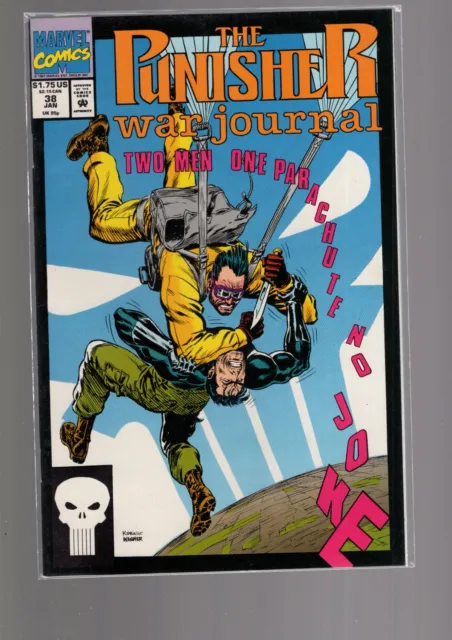 Punisher War Journal 38  - 1988 Series -  Marvel Comics