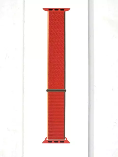 Genuine Apple Watch Band 38mm and 40mm - (PRODUCT)RED MJFW3AM/A Sport Loop