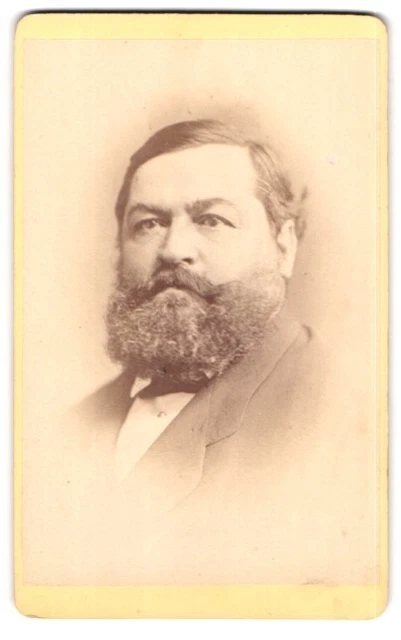 Fotografie Otto Reitmayer, München, Kaufinger-Strasse 9, Portrait stattlicher H