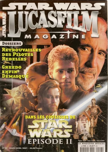 Lucasfilm Magazine N° 28 / Le Magazine Officiel De Star Wars - Mars - Avr. 2001