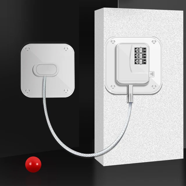 Children Safety Lock Easy To Use Closet Padlock Children Security Protection