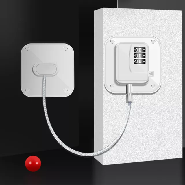Refrigerator Door Lock Multipurpose Closet Padlock Children Security Protection