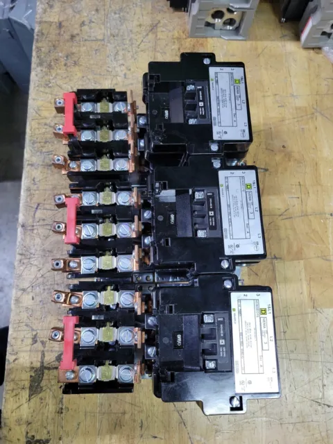 1- Square D 8536 SEO-1 Size 3 Full Voltage Starter  120V COIL
