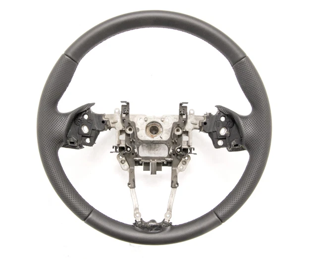 Housse De Volant En Cuir Noir Cousu Main Pour Honda CR-V 2002-2006 – Protège Et Embellit Votre Volant
