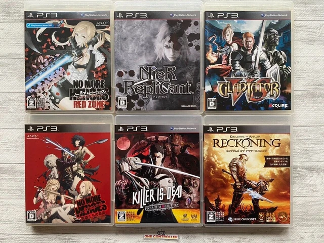 SONY PS3 NO More Heroes Nier Replicant Killer Is Dead Gladiator