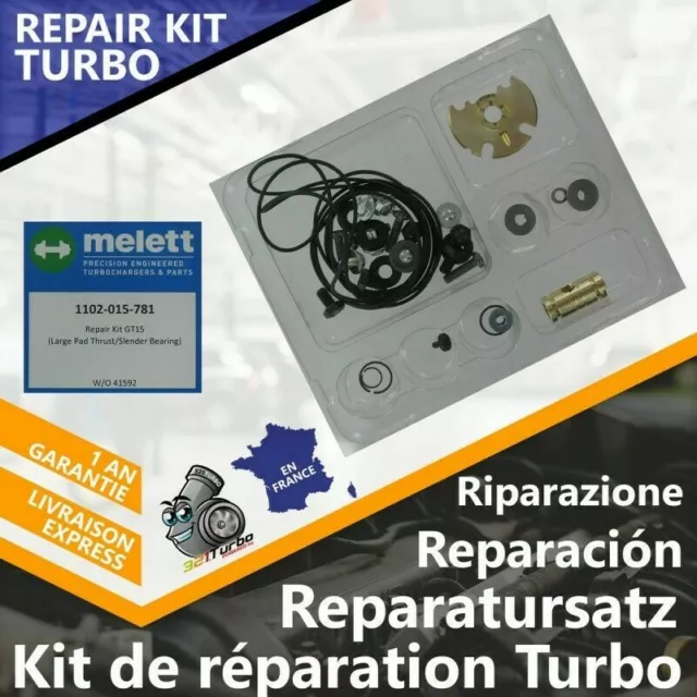 Repair Kit Turbo Volkswagen Touran 2L 2.0 TDI 140 Cv 103kw BKD 724930 GT1749V