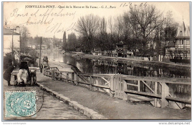 94 JOINVILLE LE PONT - quai de la parne (car broken down)
