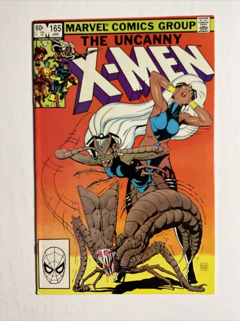 Uncanny X-Men #165 (1983) 7.5 VF Marvel Bronze Age Comic Book Storm Vs Brood