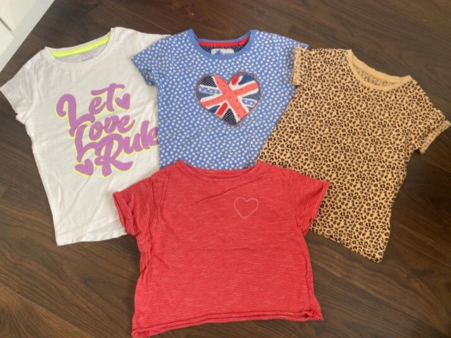 NEXT bundle of Girls T-shirts. Age 4-5 years